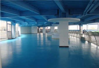 小区地坪漆工程案例